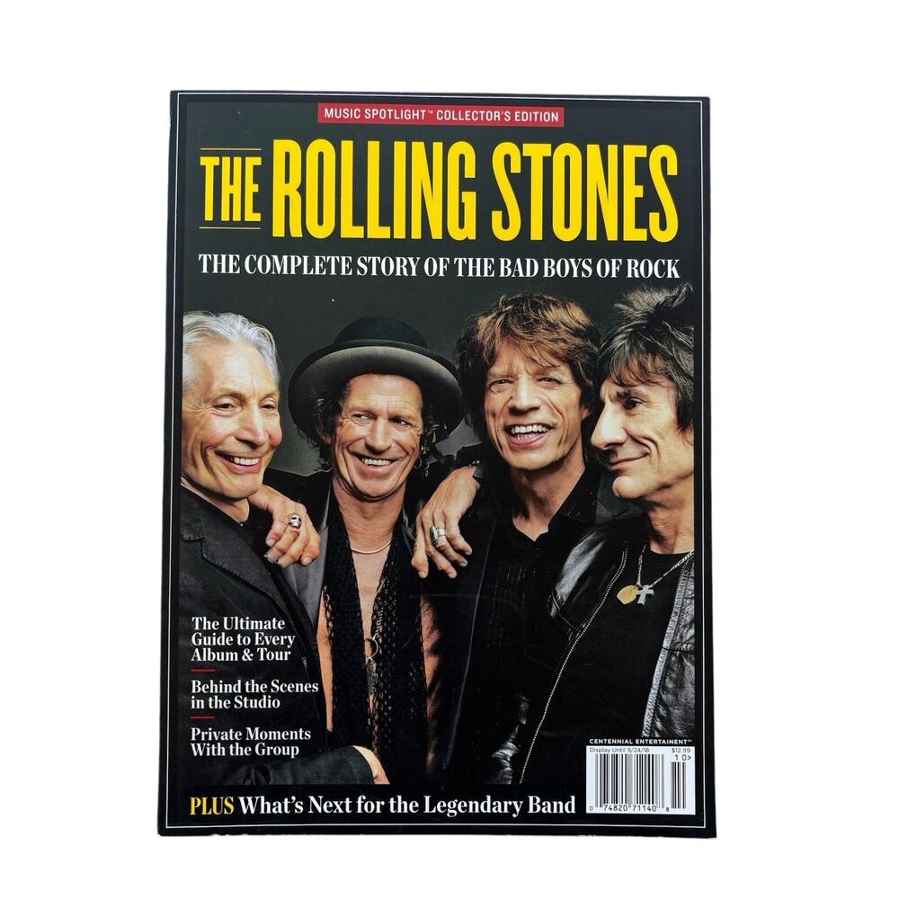 THE ROLLING STONES Music Spotlight 2018 Magazine Collector’s Edition